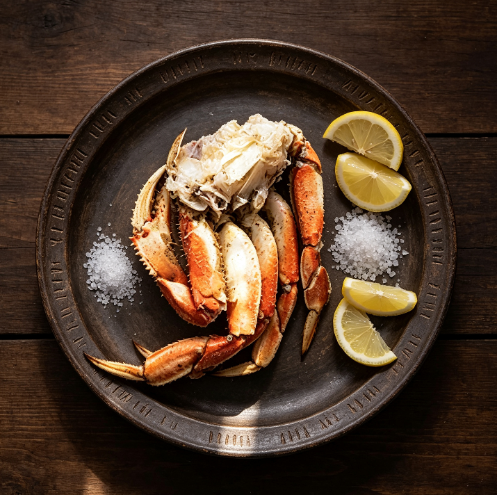 Frozen Cooked Dungeness Crab Sections